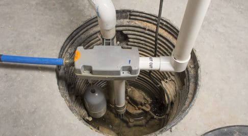 sump pump that needs repair services